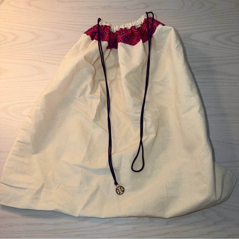 Tory Burch Nylon Drawstring Backpack - image 7